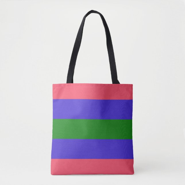 Trigender Pride Flag Tasche (Vorderseite)