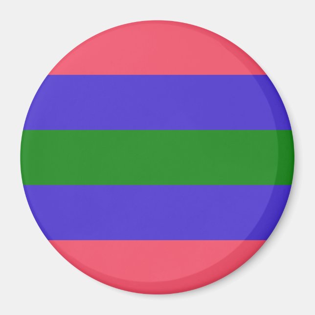 Trigender-Prix-Flag Magnet (Vorne)