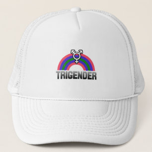 Trigender Stolz Truckerkappe