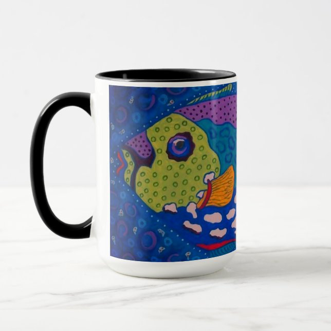 Trigger Fish Mug (Gauche)
