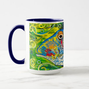 Trigger Fish Tassen Blue
