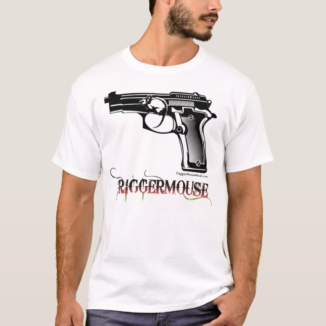 TriggerMouse Pistolen-Farbe T-Shirt (Vorderseite)