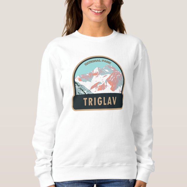 Triglav National Park Mount Triglav Slowenien Sweatshirt (Vorderseite)