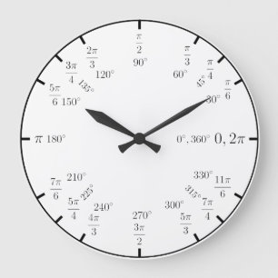 Triglyzerid-Mathe-Uhr Große Wanduhr