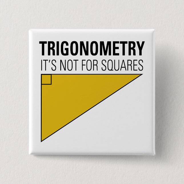 Trigonometrie Button (Vorderseite)