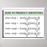 Trigonometrie: Summe zu Produkteigenschaften