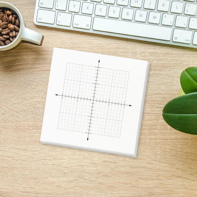 Trigonometrie X Y Koordiniert Graph Paper Post-it Klebezettel (Trigonometry X Y Coordinates Graph Paper Post-it Notes)
