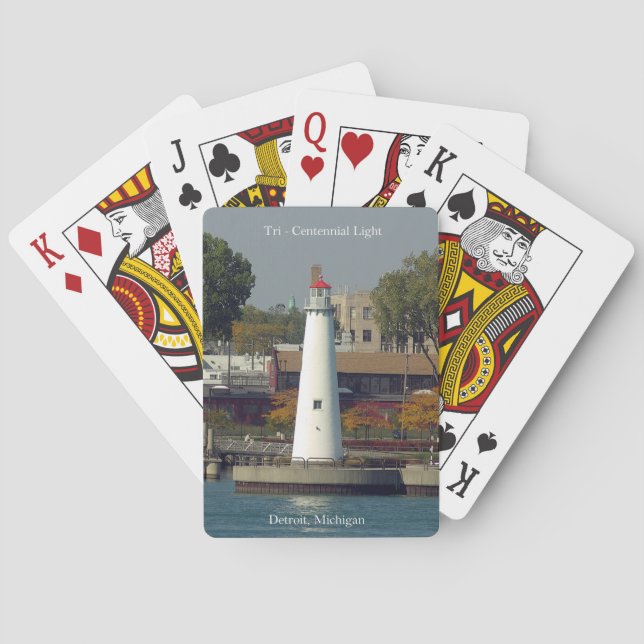 Trii Centennial Light Spielkarten (Rückseite)