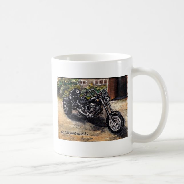 Trike Motorrad Kaffeetasse (Rechts)