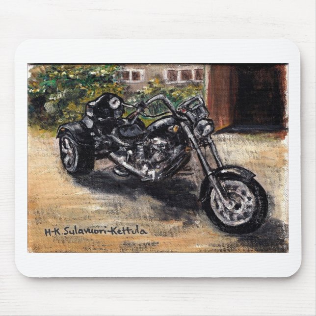 Trike Motorrad Mousepad (Vorne)
