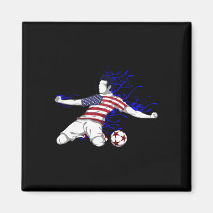 Trikot der amerikanischen Nationalmannschaft der V Magnet