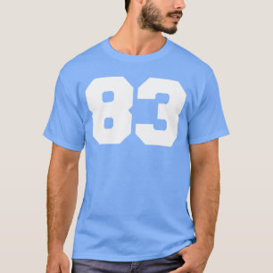 Trikot Sport Spieler 83 Fan FRONT Druck T-Shirt