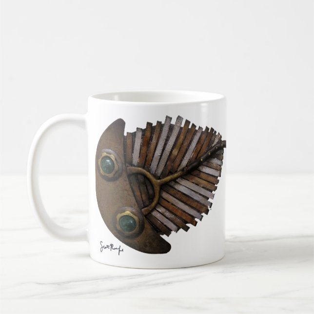 Tril das rostige Trilobite Kaffeetasse (Links)