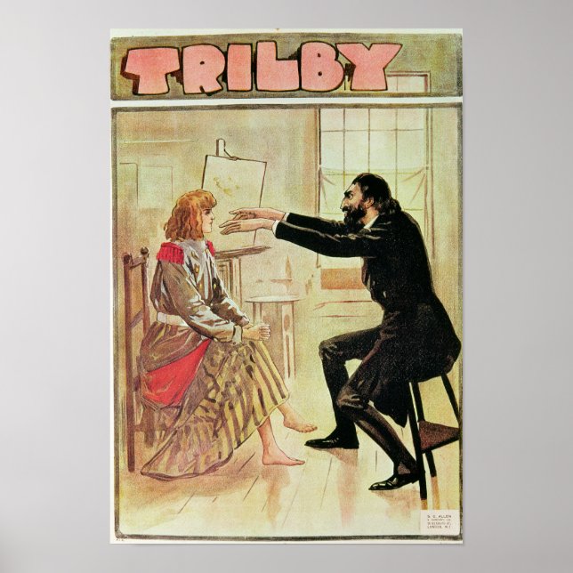 Trilby hypnotisiert von Svengali Poster (Vorne)