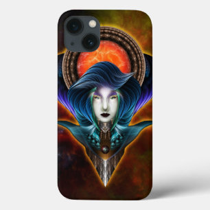 Trilia Red Nebula Portrait Case-Mate iPhone Hülle