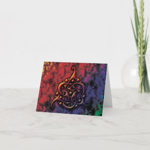 TriLink Celtic Knot Karte