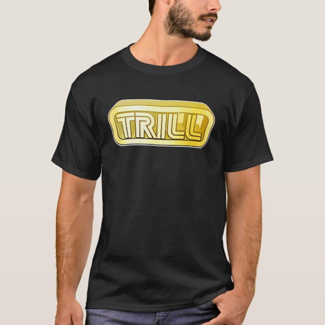 Trill Houston Hip Hop Texas Musikcreme Chopped UG T-Shirt (Vorderseite)
