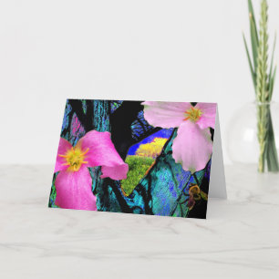 Trillium, Grußkarte Karte