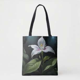 Trillium in der Nacht Tasche