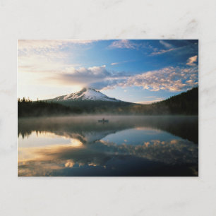 Trillium Lake   Mount Hood National Forest, OR Postkarte