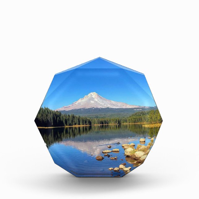 Trillium Lake, OR Fotoblock (Vorderseite)