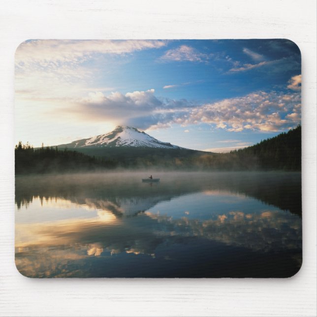 Trillium-See| Nationalwald des Mount Hood, ODER Mousepad (Vorne)