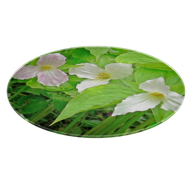 "Trillium"-Trennwand Schneidebrett (Ecke)