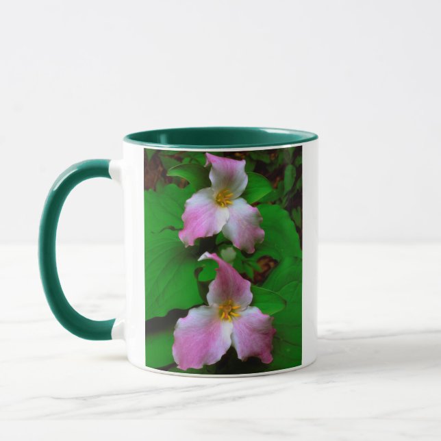 Trillium-Wildblume Tasse (Links)