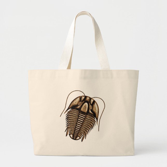 Trilobite Jumbo Stoffbeutel (Vorne)
