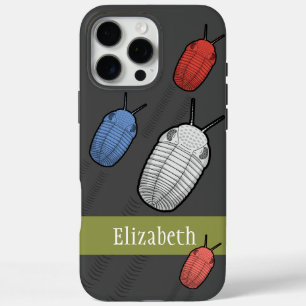 Trilobite Migration - prähistorisches Tier iPhone 16 Pro Max Hülle