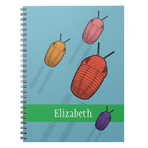 Trilobite Migration - prähistorisches Tier Notizblock