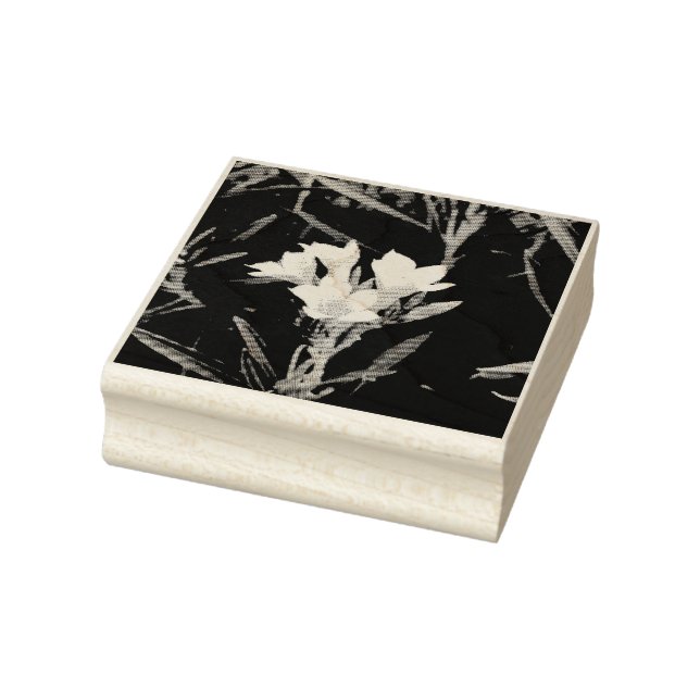 Trilogie-Blumenstiele  Gummistempel (Stempel)