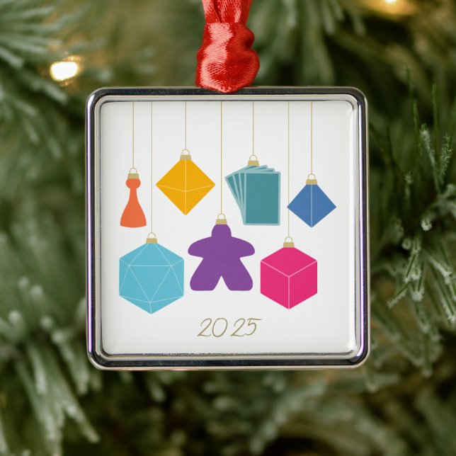 Trim the Tree with Board Games Premium Ornament (Baum)