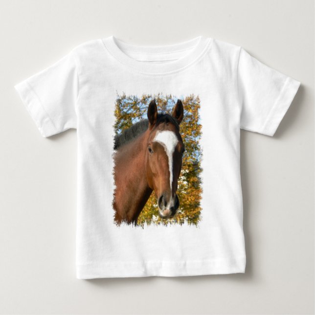 Trimestre Cheval Toddler T-shirt (Devant)