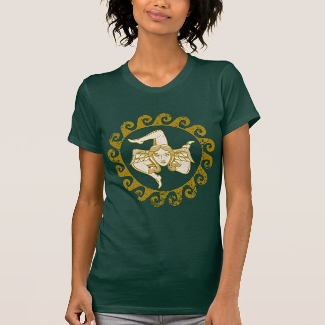 Trinacria GoldT - Shirt (Vorderseite)