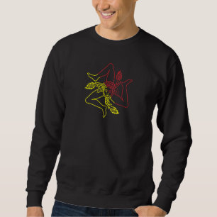 Trinacria Minchia, dass schön Sizilien Sweatshirt