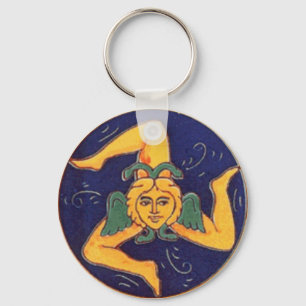 Trinacria Schlüsselanhänger