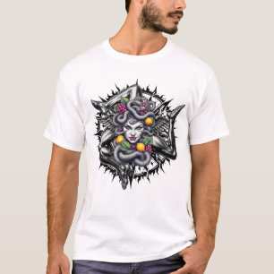 Trinacria sizilianisches Tattoo-Design T-Shirt