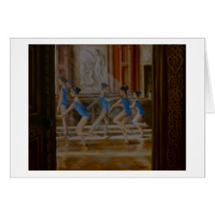 "Tring Park, la salle de bal" - Classe de ballet