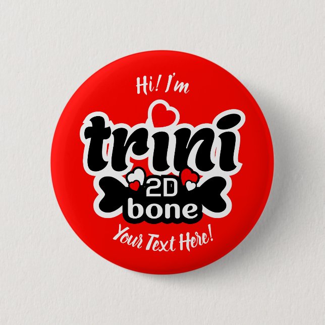 Trini 2D Bone Button (Vorderseite)