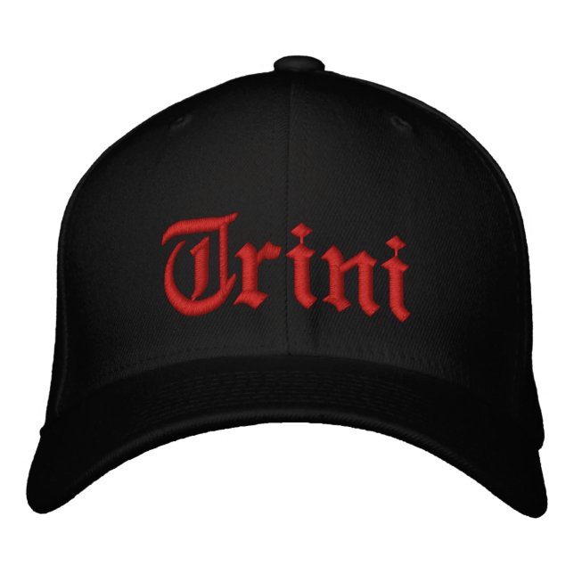 Trini Baseball Cap Bestickte Kappe (Vorderseite)