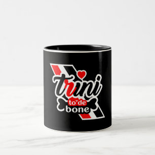 Trini bis zum Knochen Zweifarbige Tasse