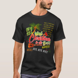 Trini Christmas Cuatro und Marac mit dem Namen auf T-Shirt
