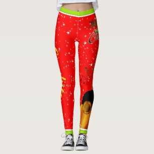Trini Christmas / Marac & Cuatro / Ihr Name Leggings