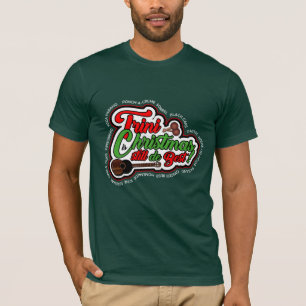 Trini Christmas noch am besten mit Karte und Krüa T-Shirt