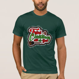 Trini Christmas noch am besten mit Karte und Krüat T-Shirt