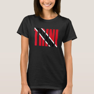Trini Trinidad und Tobago Trinidadian Flag T-Shirt