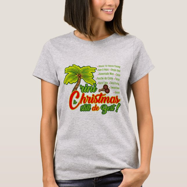 trini Weihnachten am besten mit Marac T-Shirt (Vorderseite)