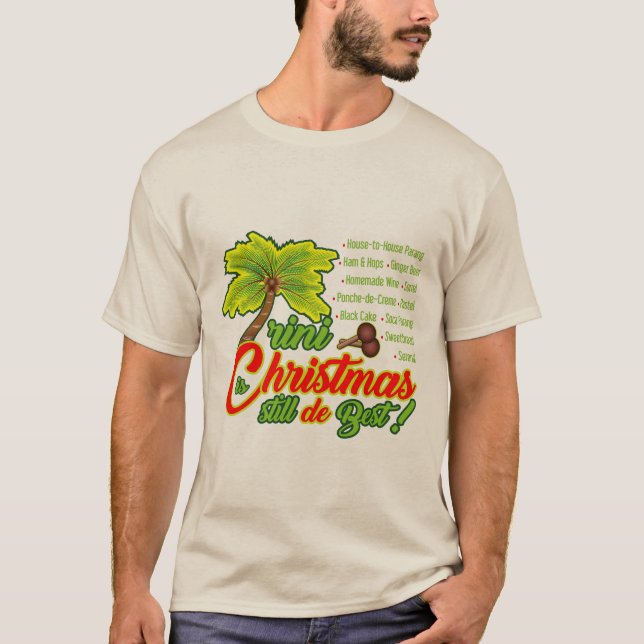 Trini Weihnachten noch immer am besten T-Shirt (Vorderseite)