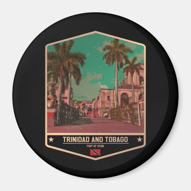 Trinidad and Tobago Magnet (Vorne)